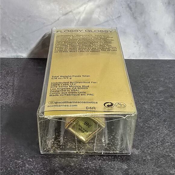 Scott Barnes New Flossy Glossy lip gloss in Blaze full size 5.2 g - Picture 7 of 9